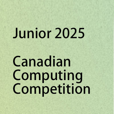 Canadian Computing Competition Junior 2025 Problems and Answers